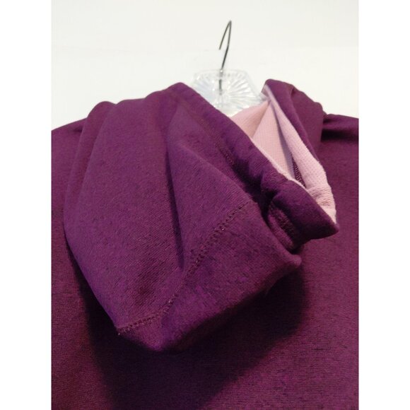 Carhartt Force Extreme Women's Hooded Sweatshirt Large Kangaroo Pockets Magenta - Picture 6 of 8